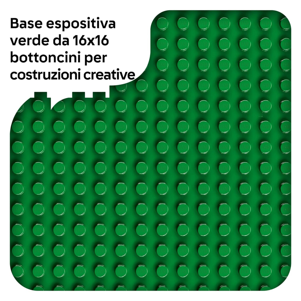 LEGO Duplo Base Verde 10460 – Piastra da Costruzione per Bambini da 18 Mesi