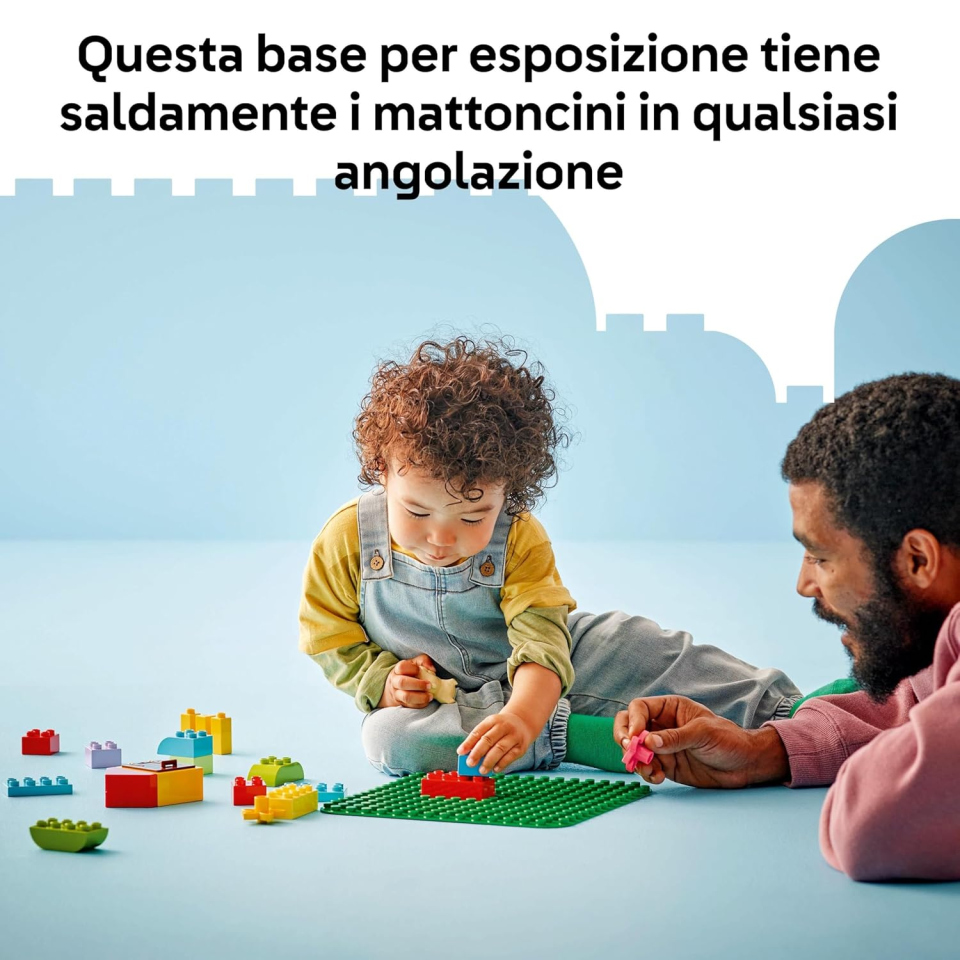 LEGO Duplo Base Verde 10460 – Piastra da Costruzione per Bambini da 18 Mesi