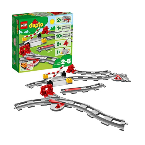 LEGO DUPLO Binari Ferroviari 10882 – Set Espansione Treno