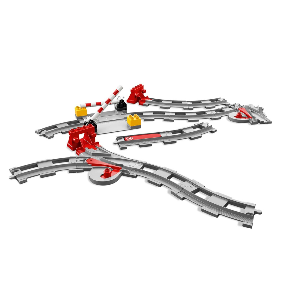 LEGO DUPLO Binari Ferroviari 10882 – Set Espansione Treno