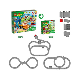 LEGO DUPLO Binari Ferroviari 10882 – Set Espansione Treno