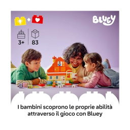 LEGO DUPLO Bluey Casa degli Heeler con Gioco di Memoria