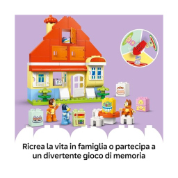 LEGO DUPLO Bluey Casa degli Heeler con Gioco di Memoria