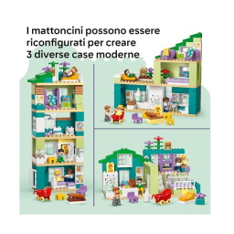 LEGO Duplo Casa Familiare Moderna 3 in 1 – Set 10470