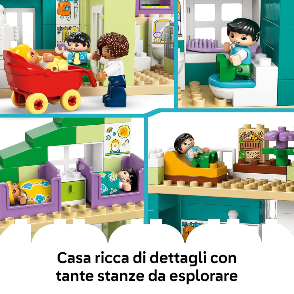 LEGO Duplo Casa Familiare Moderna 3 in 1 – Set 10470