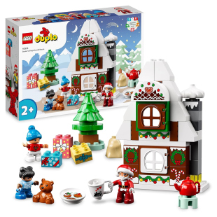 LEGO DUPLO Casa di Pan di Zenzero con Babbo Natale 10976