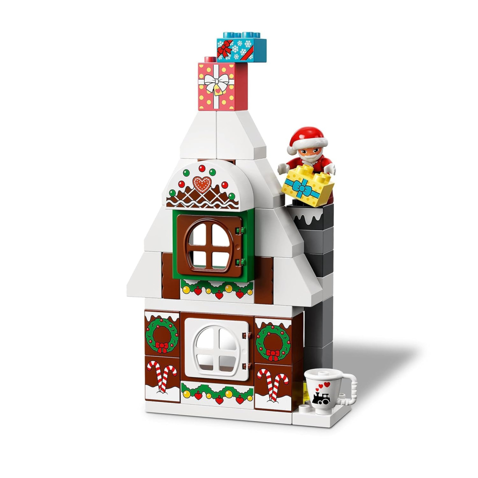 LEGO DUPLO Casa di Pan di Zenzero con Babbo Natale 10976