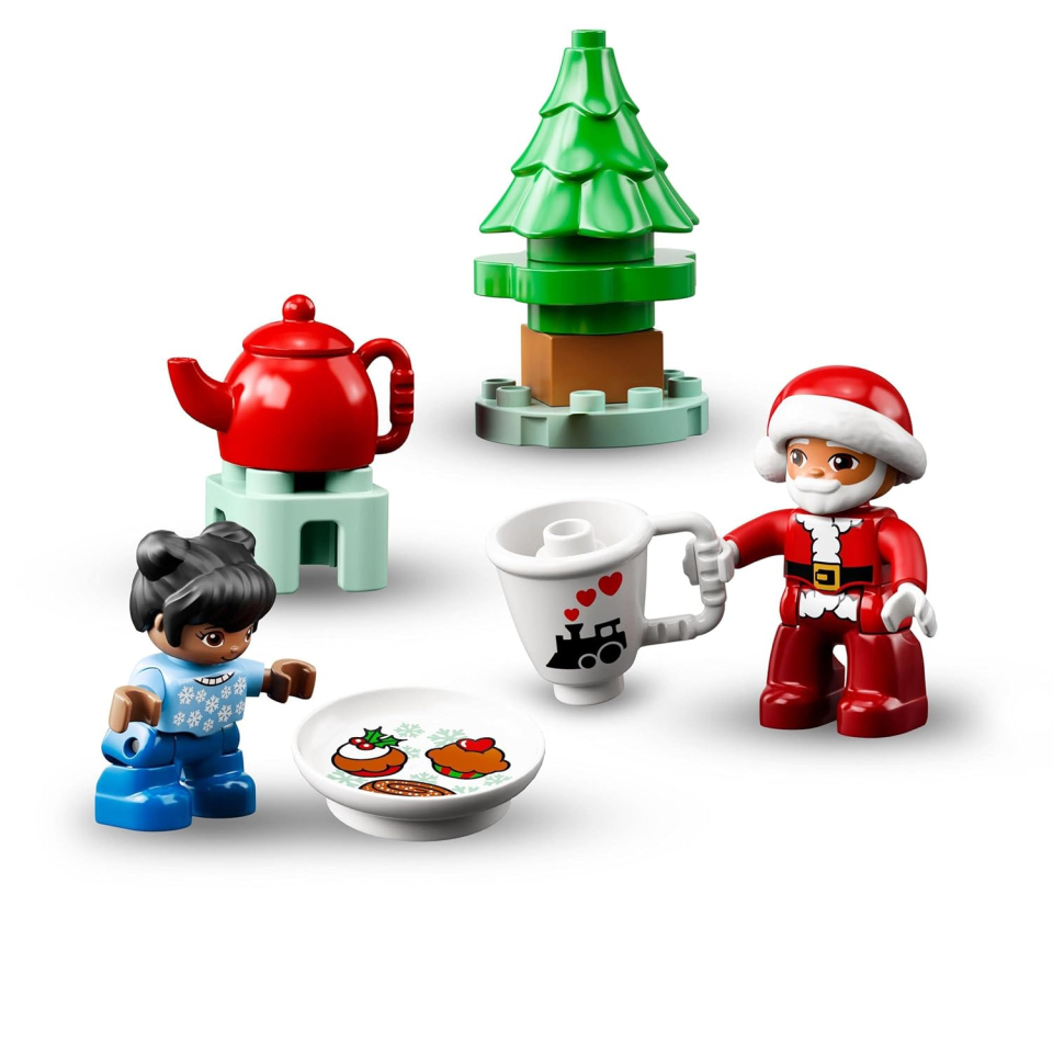 LEGO DUPLO Casa di Pan di Zenzero con Babbo Natale 10976