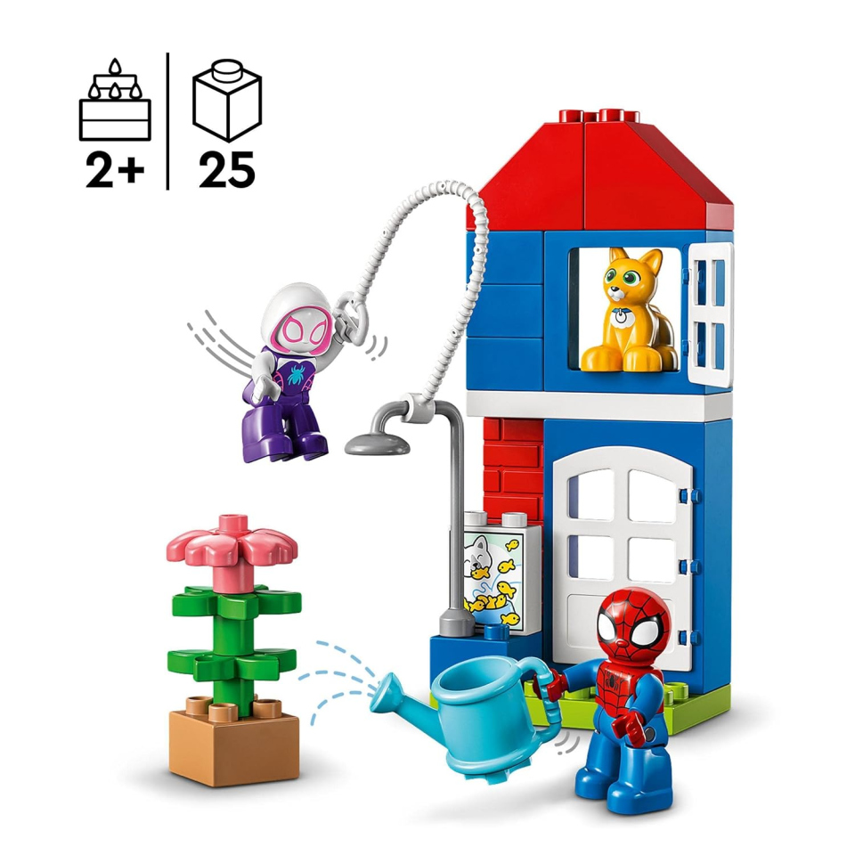 LEGO DUPLO La Casa di Spider-Man con Spidey e Ghost-Spider