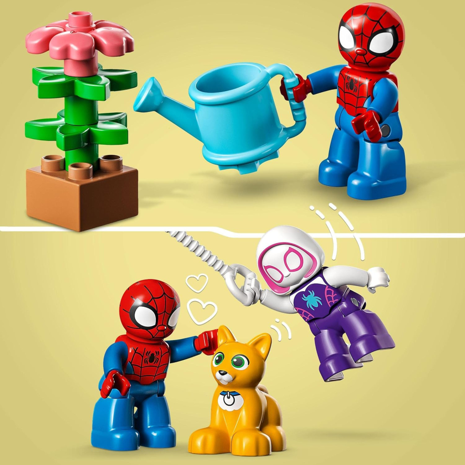 LEGO DUPLO La Casa di Spider-Man con Spidey e Ghost-Spider