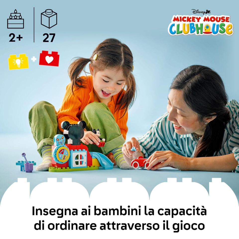 LEGO DUPLO Casa e Auto di Topolino Disney