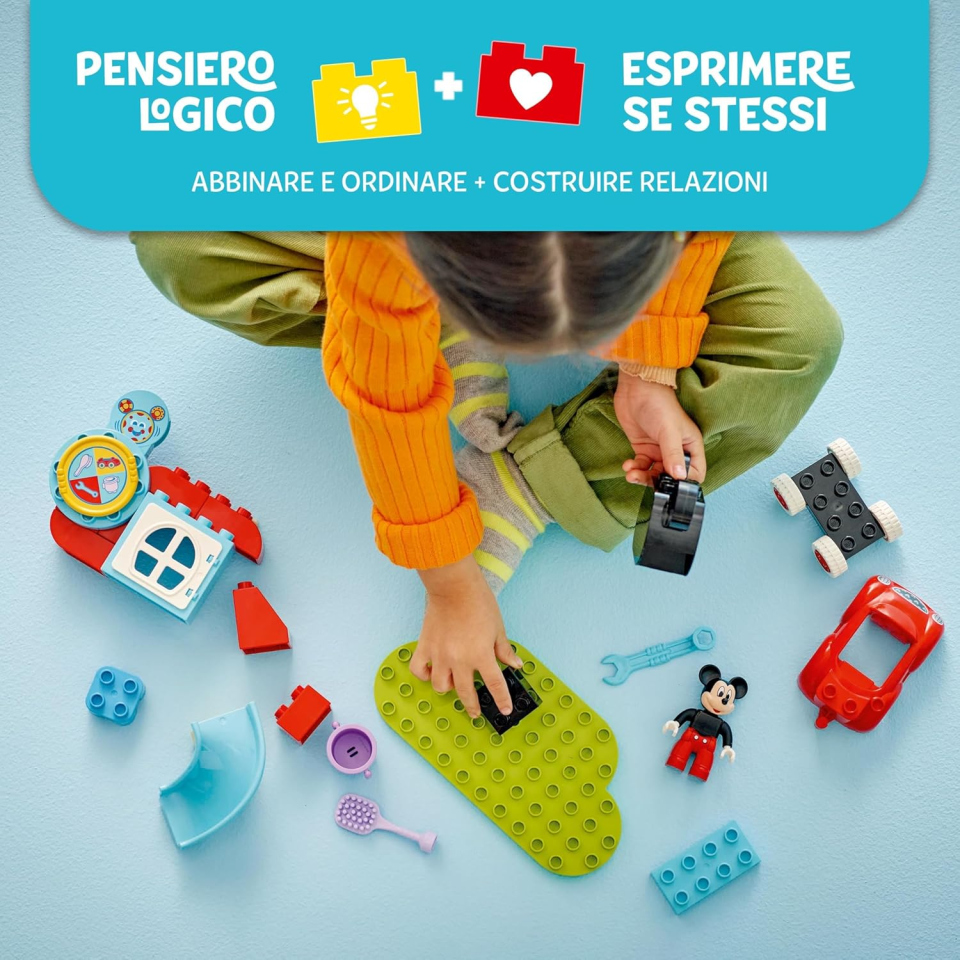 LEGO DUPLO Casa e Auto di Topolino Disney