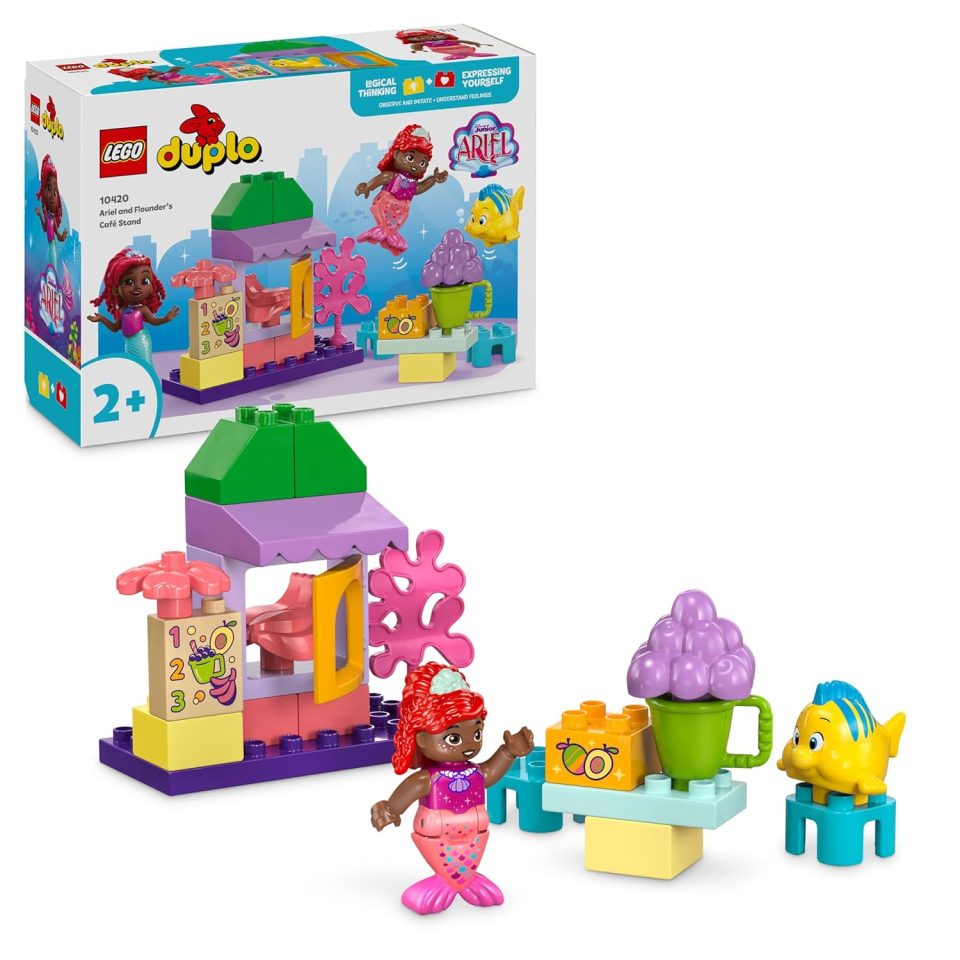 LEGO DUPLO Disney Chiosco Caffè di Ariel e Flounder 10420