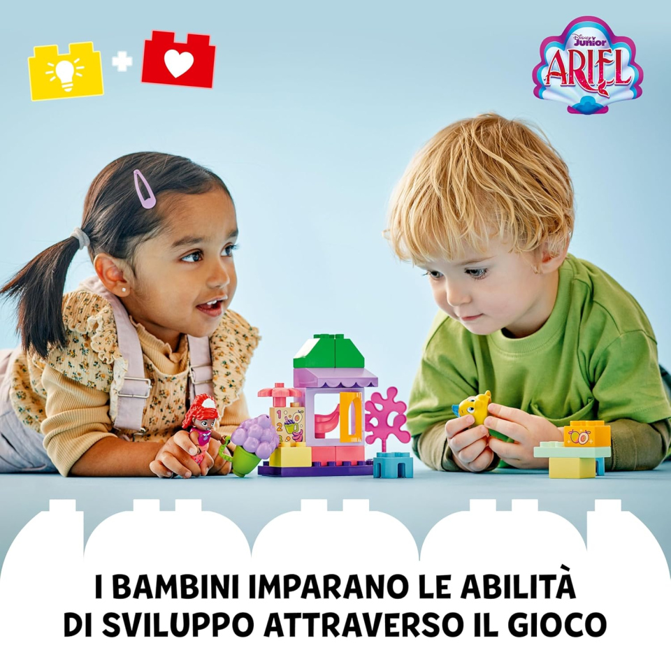 LEGO DUPLO Disney Chiosco Caffè di Ariel e Flounder 10420