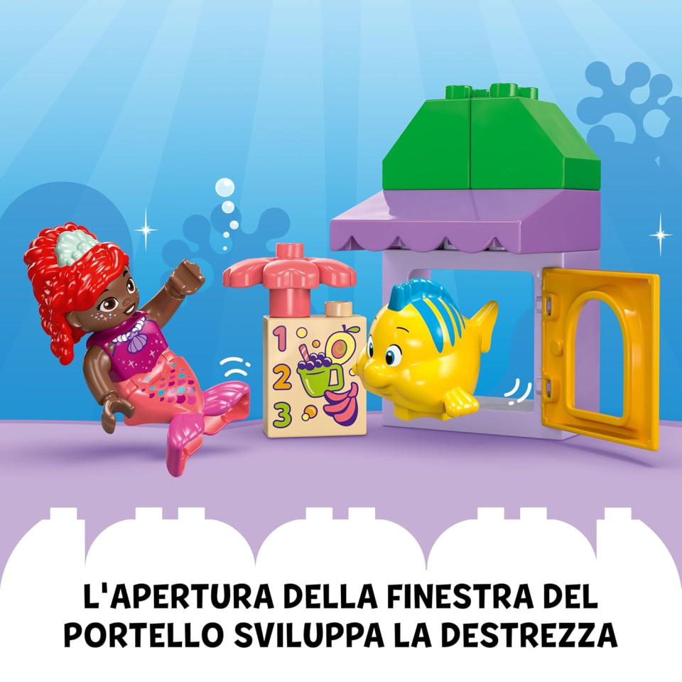 LEGO DUPLO Disney Chiosco Caffè di Ariel e Flounder 10420