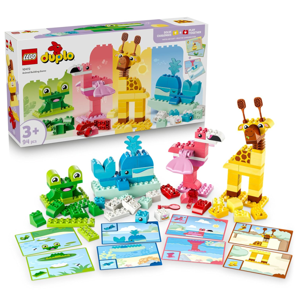 LEGO DUPLO costruzioni animali con 94 mattoncini