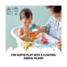 LEGO DUPLO Isola degli Animali Galleggiante – Set Bagnetto 10966