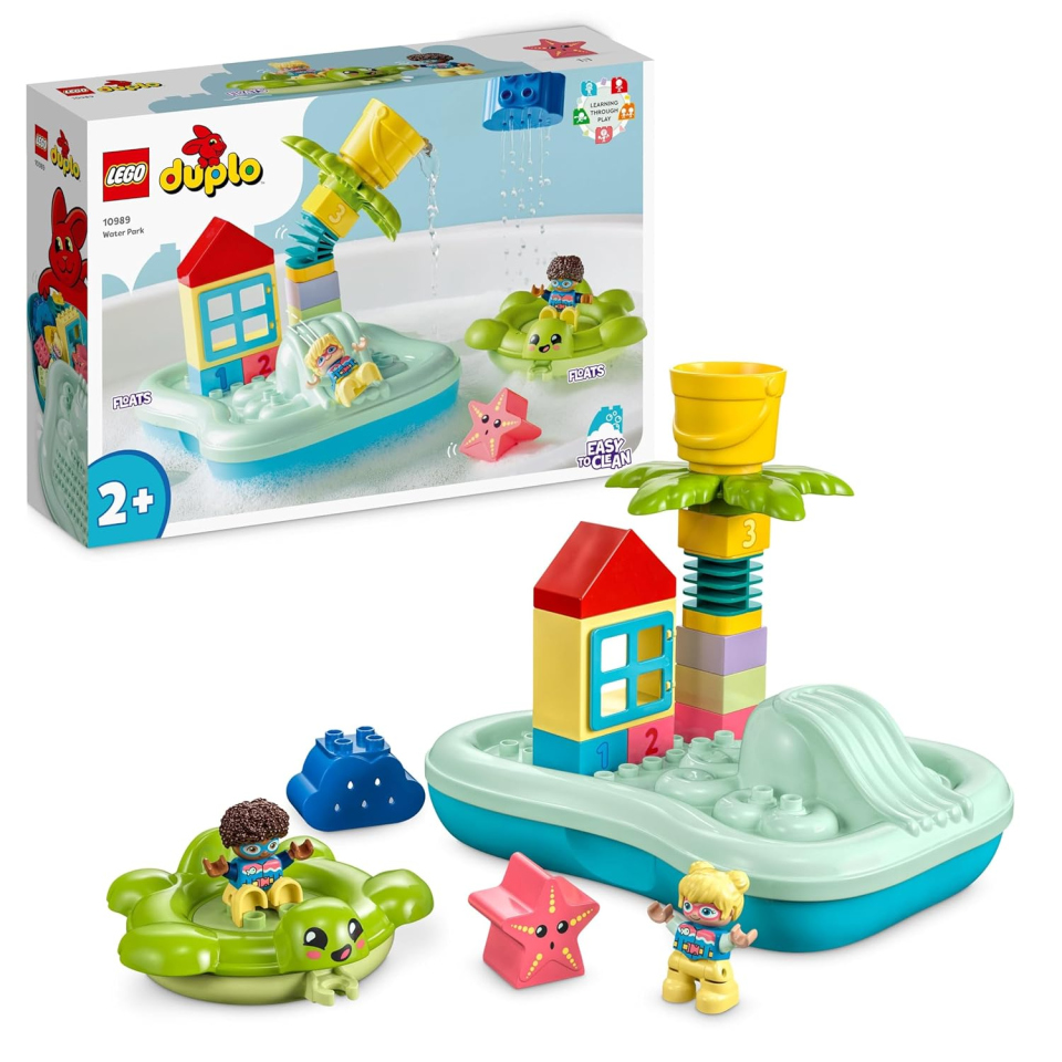 LEGO DUPLO Parco Acquatico – Gioco Bagnetto da 2 Anni (10989)