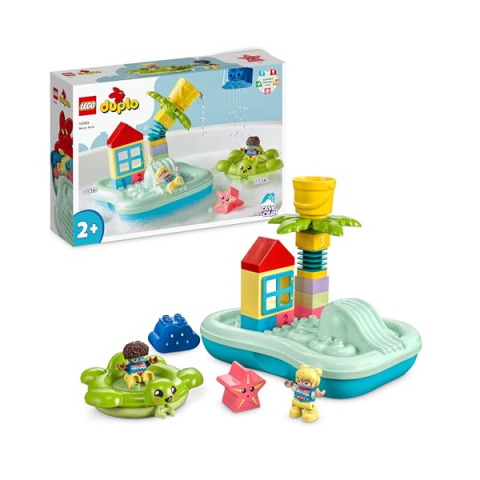 LEGO DUPLO Parco Acquatico – Gioco Bagnetto da 2 Anni (10989)