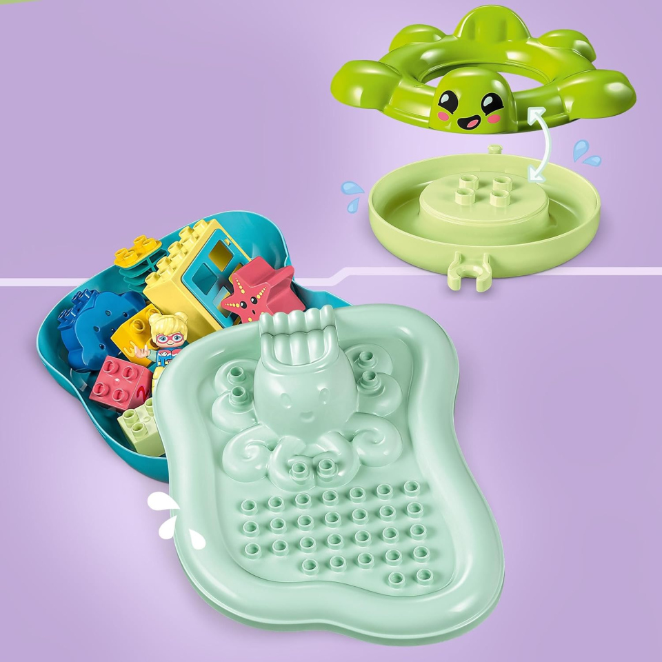 LEGO DUPLO Parco Acquatico – Gioco Bagnetto da 2 Anni (10989)
