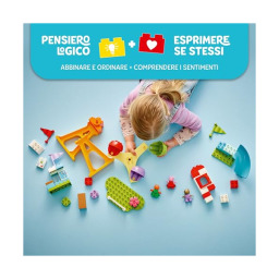 LEGO DUPLO Peppa Pig Luna Park con Ruota Panoramica e Scivolo