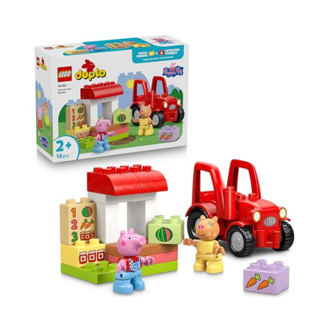 LEGO DUPLO Peppa Pig Trattore e Mercato 10468