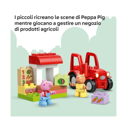 LEGO DUPLO Peppa Pig Trattore e Mercato 10468