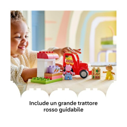 LEGO DUPLO Peppa Pig Trattore e Mercato 10468