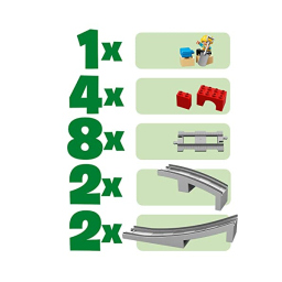 LEGO DUPLO Ponte e Binari Ferroviari 10872