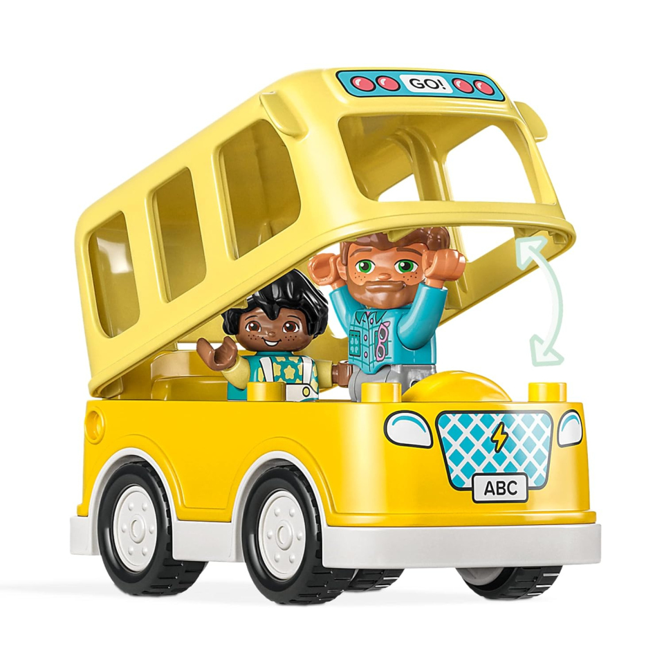 LEGO DUPLO Scuolabus 10988 – Costruzioni Educative dai 2 Anni