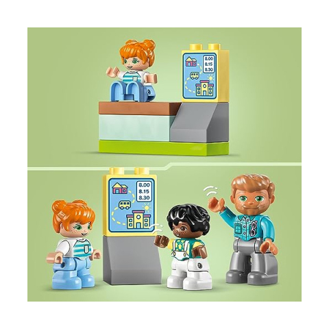LEGO DUPLO Scuolabus 10988 – Costruzioni Educative dai 2 Anni