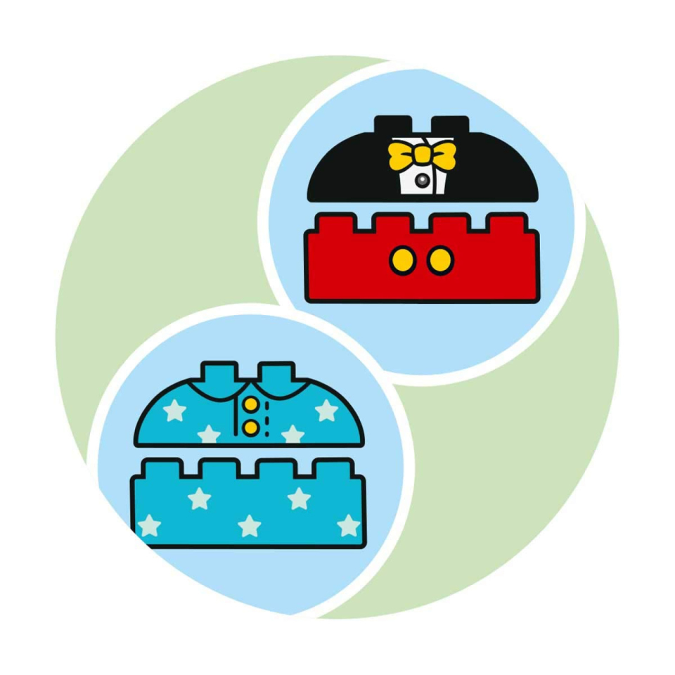 LEGO DUPLO Topolino con Abiti Interscambiabili