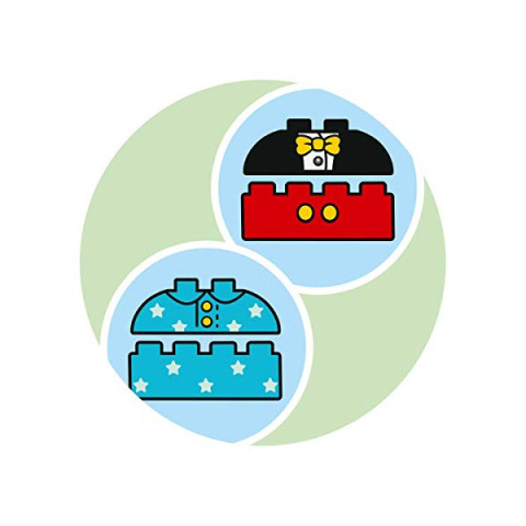 LEGO DUPLO Topolino con Abiti Interscambiabili