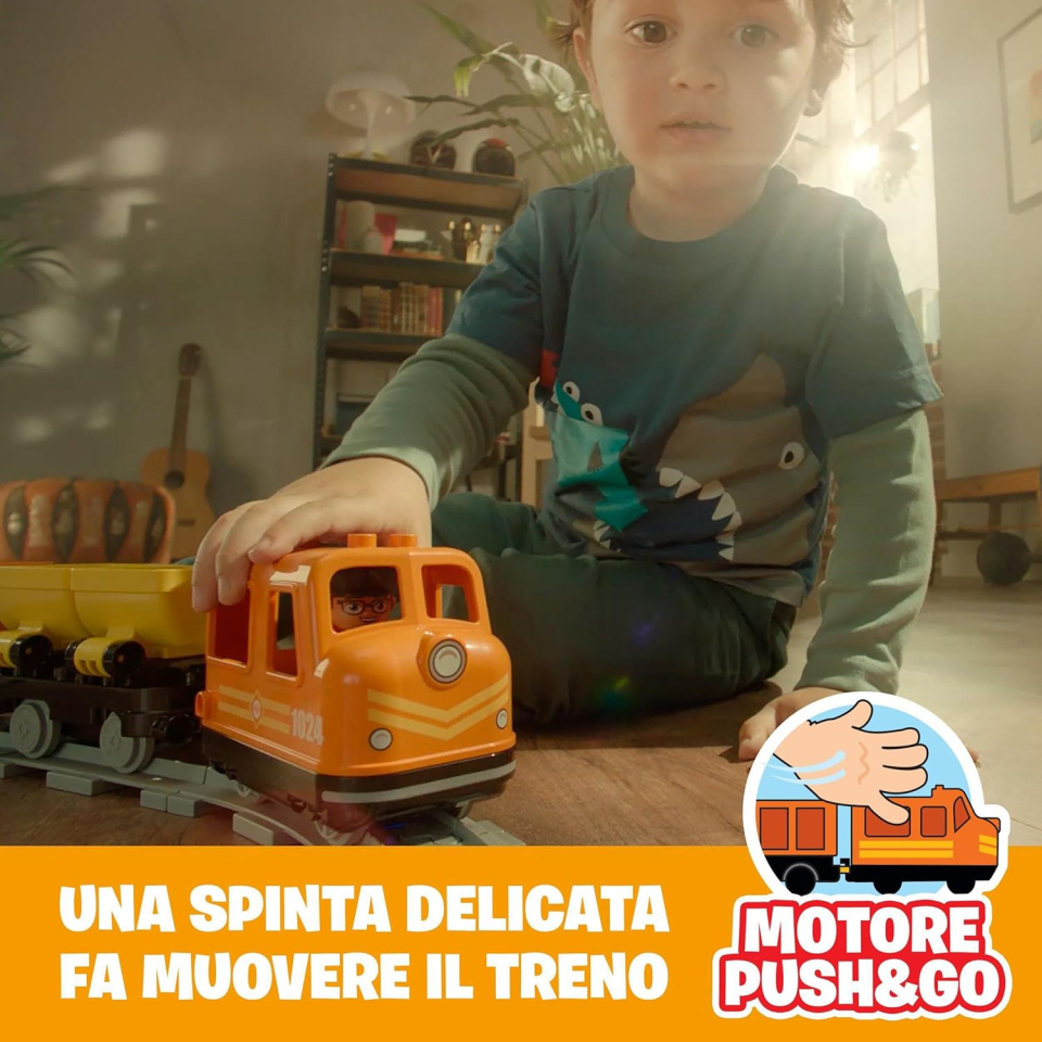 LEGO DUPLO Treno Merci con Luci e Suoni 10875