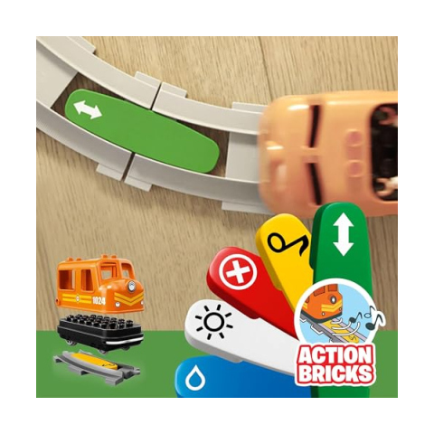 LEGO DUPLO Treno Merci con Luci e Suoni 10875