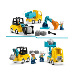 LEGO DUPLO Veicoli da Cantiere 3 in 1 (10475)