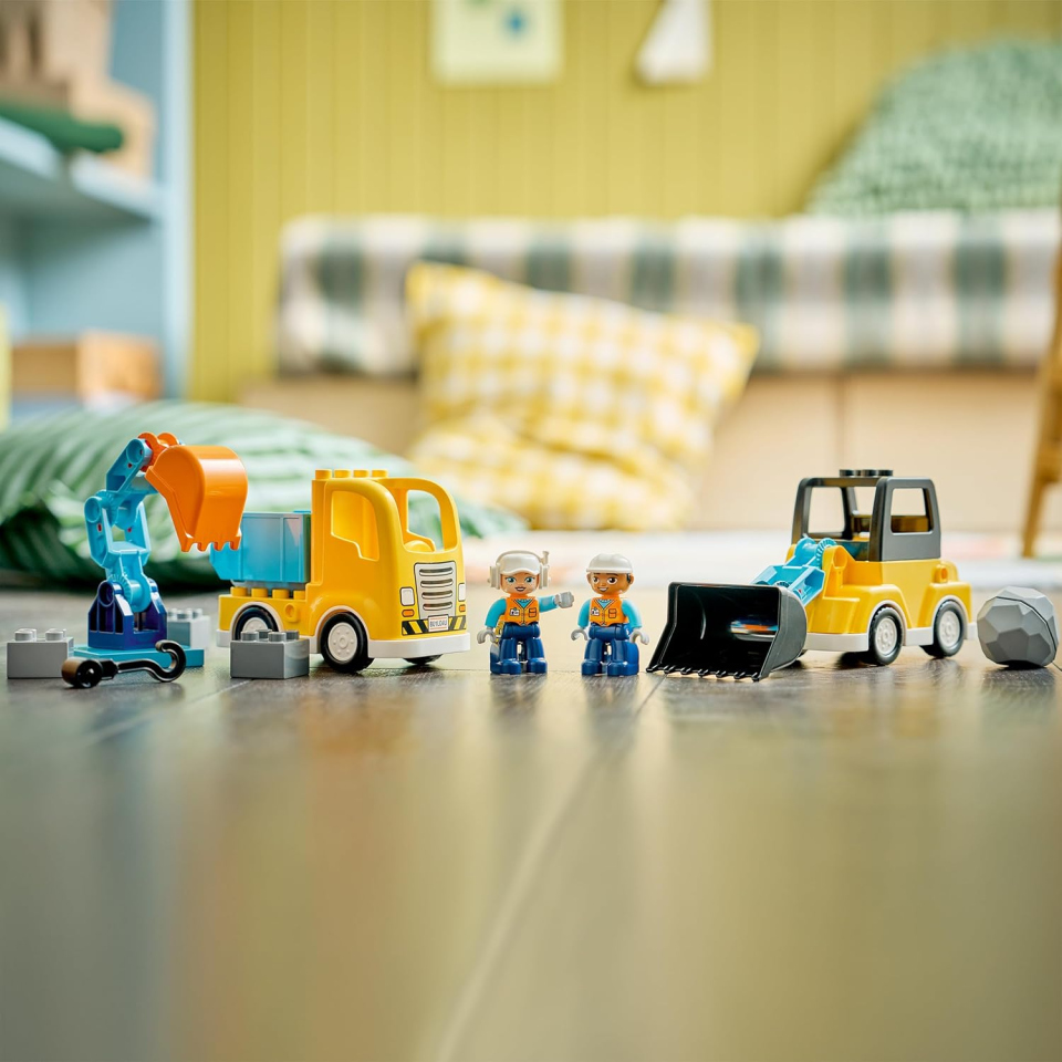 LEGO DUPLO Veicoli da Cantiere 3 in 1 (10475)