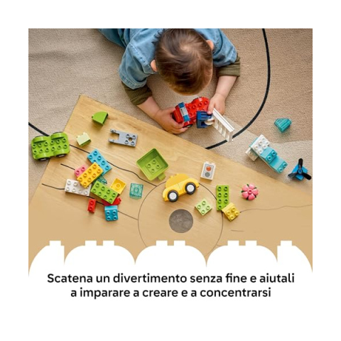 LEGO DUPLO Veicoli Creativi 10474 – Set Costruzioni da 1 Anno