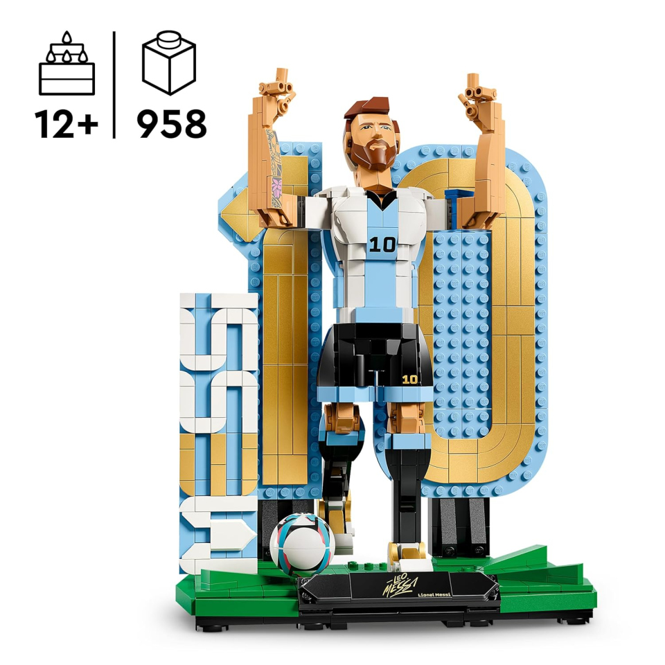 LEGO Editions Lionel Messi – Action Figure da Collezione