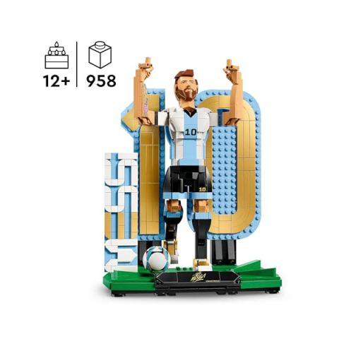 LEGO Editions Lionel Messi – Action Figure da Collezione
