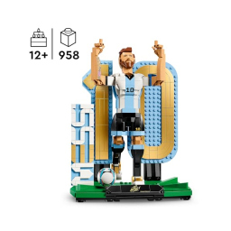 LEGO Editions Lionel Messi – Action Figure da Collezione