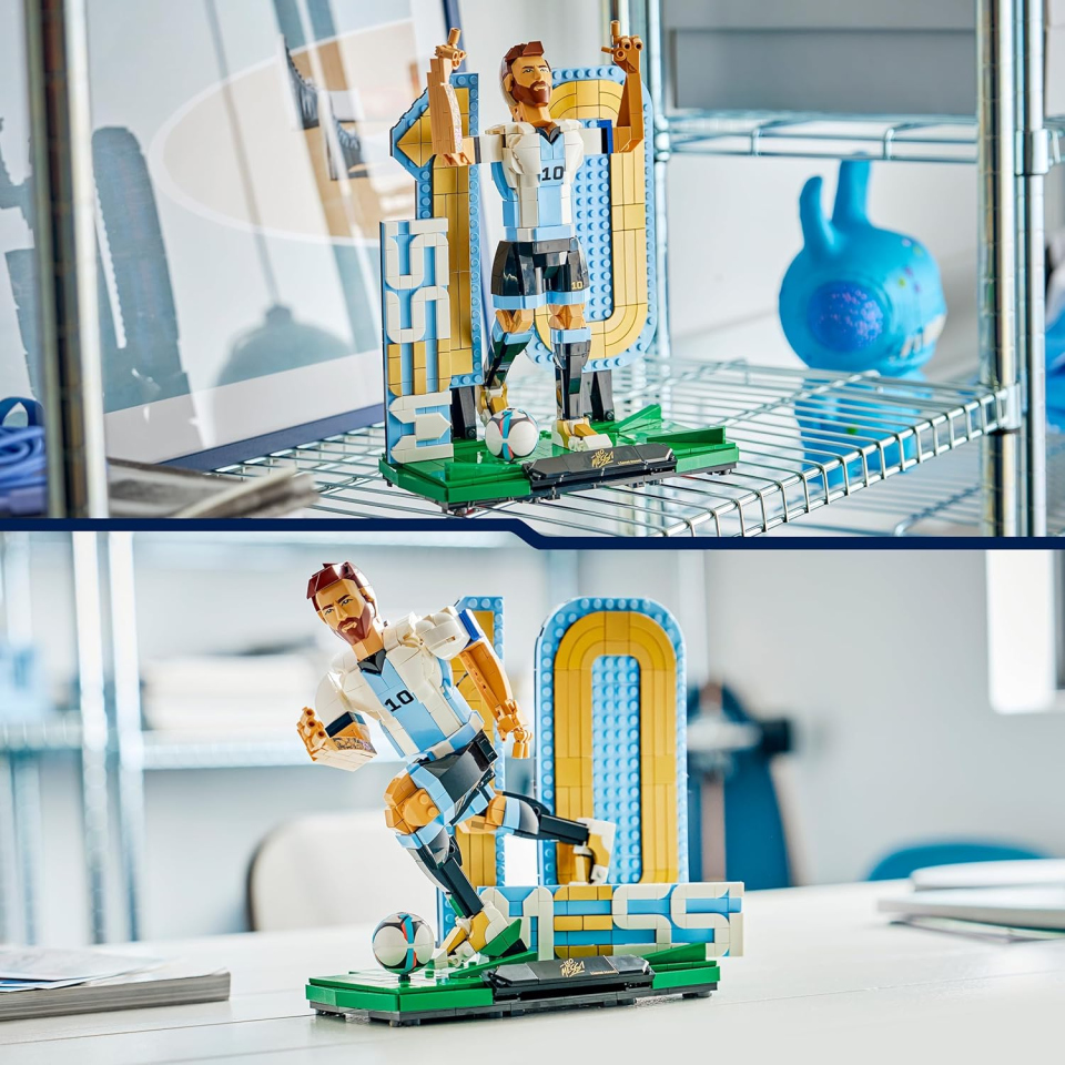 LEGO Editions Lionel Messi – Action Figure da Collezione