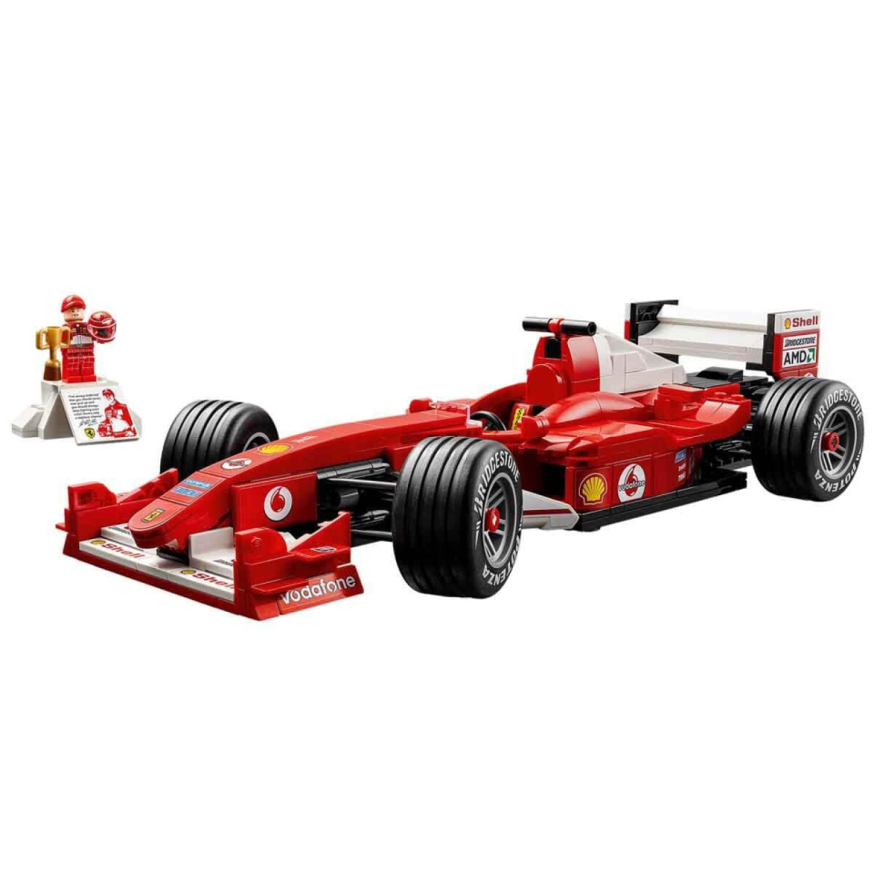 LEGO Icons Ferrari F2004 Michael Schumacher – Set da Collezione F1