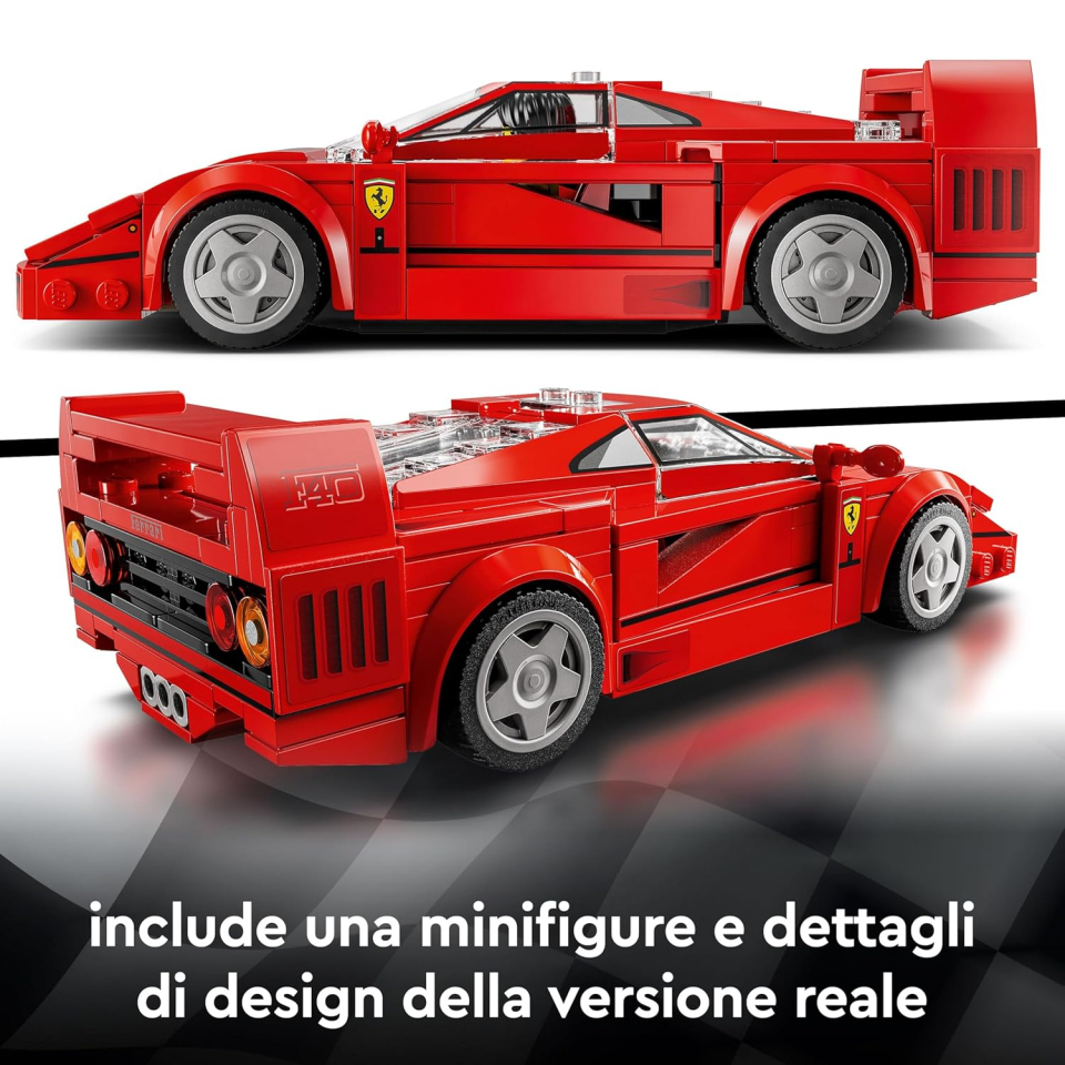 LEGO Speed Champions Ferrari F40 – Set Costruzioni 76934