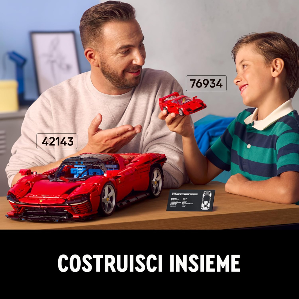 LEGO Speed Champions Ferrari F40 – Set Costruzioni 76934