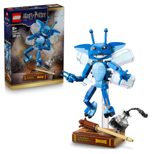 LEGO Harry Potter Folletto della Cornovaglia con Libro e Bacchetta