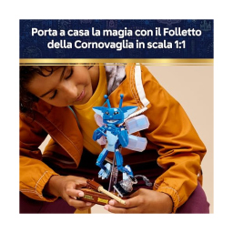 LEGO Harry Potter Folletto della Cornovaglia con Libro e Bacchetta