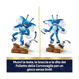 LEGO Harry Potter Folletto della Cornovaglia con Libro e Bacchetta