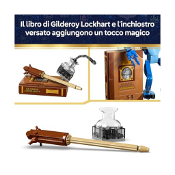 LEGO Harry Potter Folletto della Cornovaglia con Libro e Bacchetta