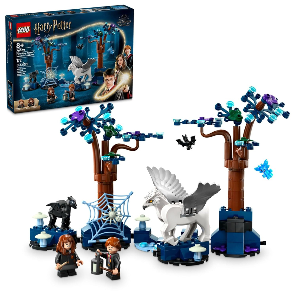 LEGO Harry Potter Foresta Proibita con Creature Magiche e Glow in the Dark